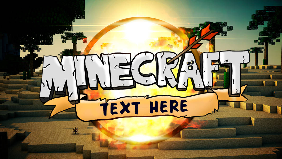 Minecraft Thumbnail Template by OllyOddfarm on DeviantArt