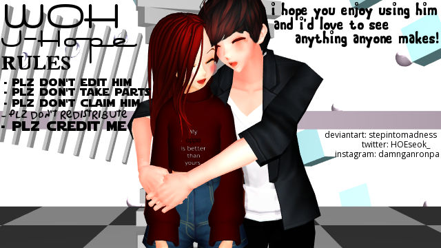 Bts J Hope War Of Hormone Mmd Model Download By Stepintomadness
