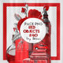 Red objects || 40 Pack png