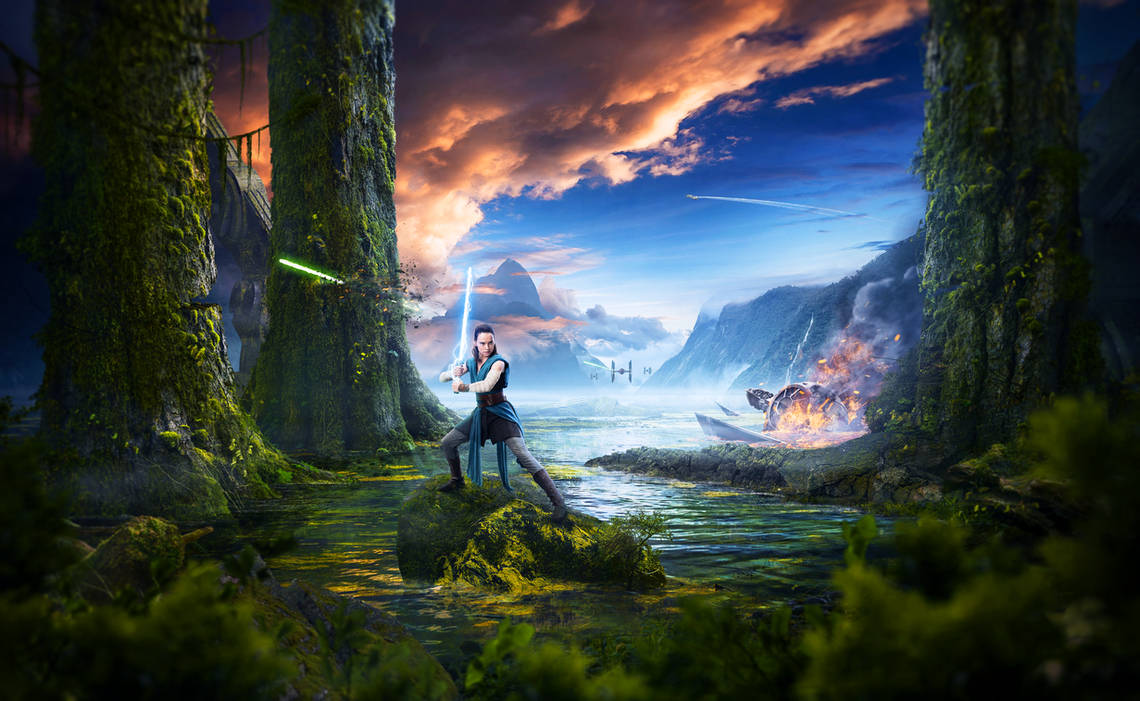 Star Wars - A Rey Of Hope V2 by FlewDesigns on DeviantArt