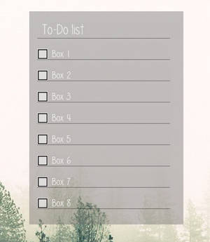 Checklist  1.0