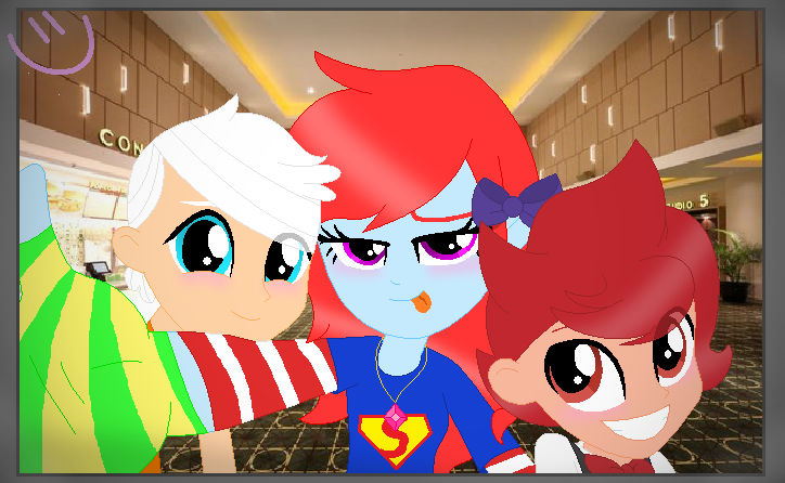 Movie Selfie by SilverTheNekoAgent on DeviantArt