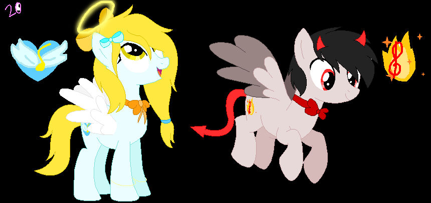 Angelina and Carter by SilverTheNekoAgent on DeviantArt
