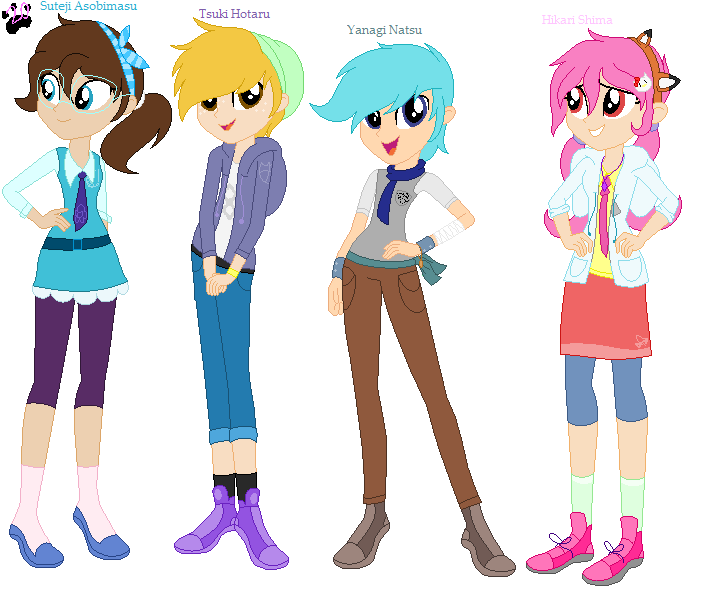 My Danganronpa OCs by SilverTheNekoAgent on DeviantArt
