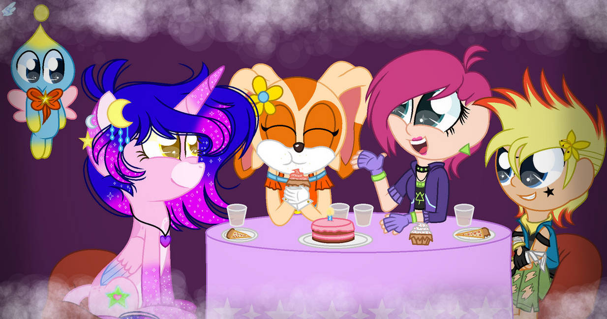 Hanging out together by SilverTheNekoAgent on DeviantArt