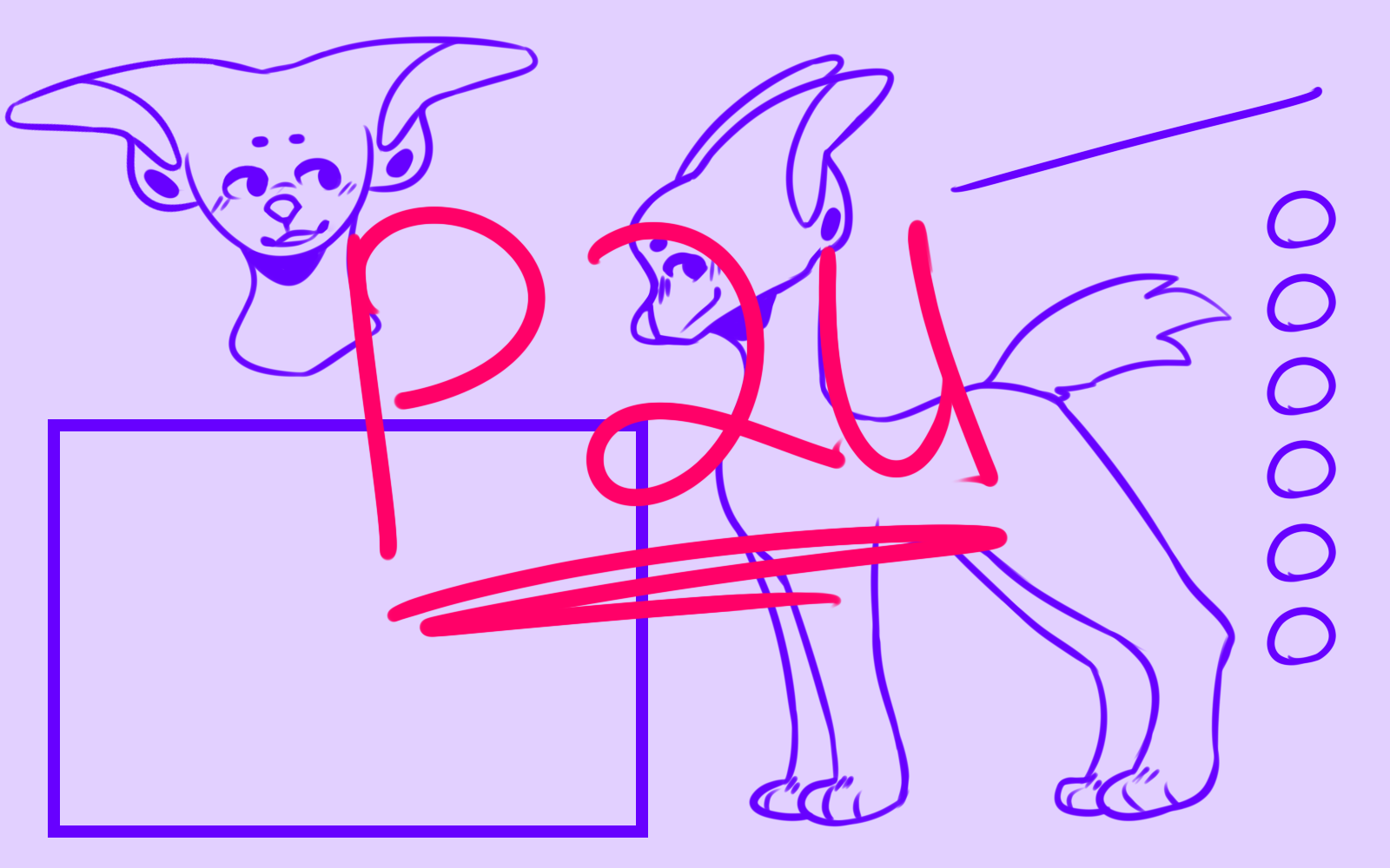 *Canine* Reference Sheet BASE P2U by sleepypuppoy on DeviantArt