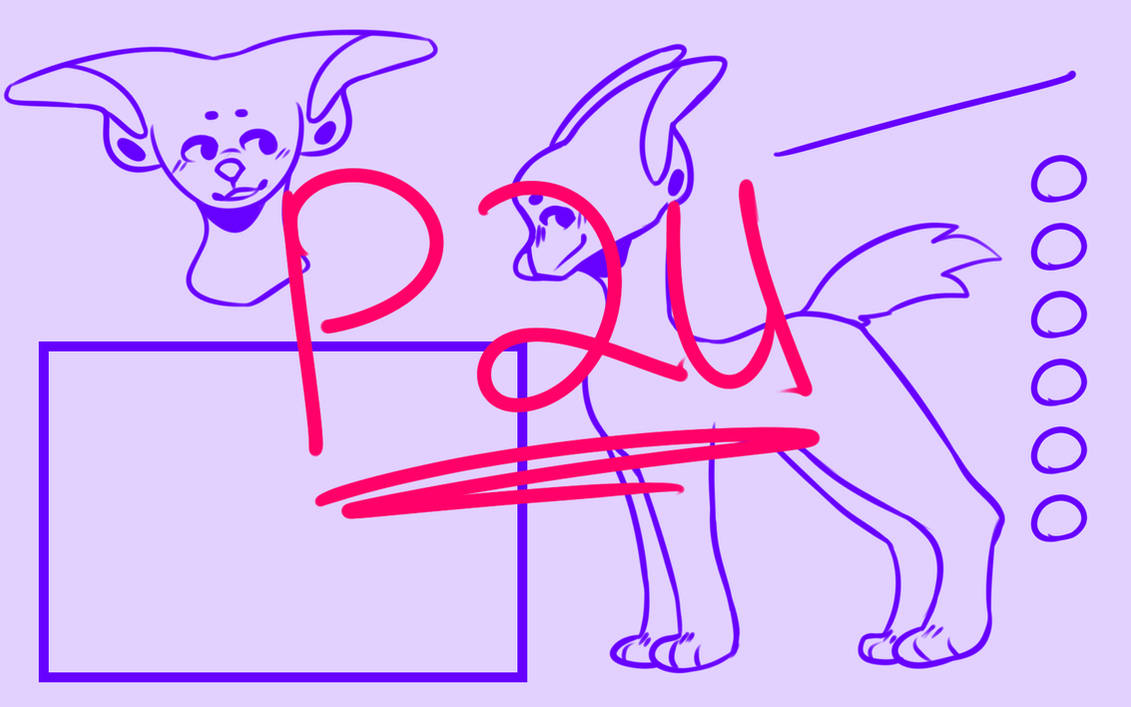 *Canine* Reference Sheet BASE P2U by sleepypuppoy on DeviantArt