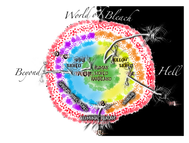 Map of Bleach World by kane-terroya on DeviantArt