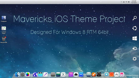 Mavericks iOS7 Theme Project For Windows 8 64bit