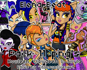 Pack PNG'S Monster High by Elena Beat