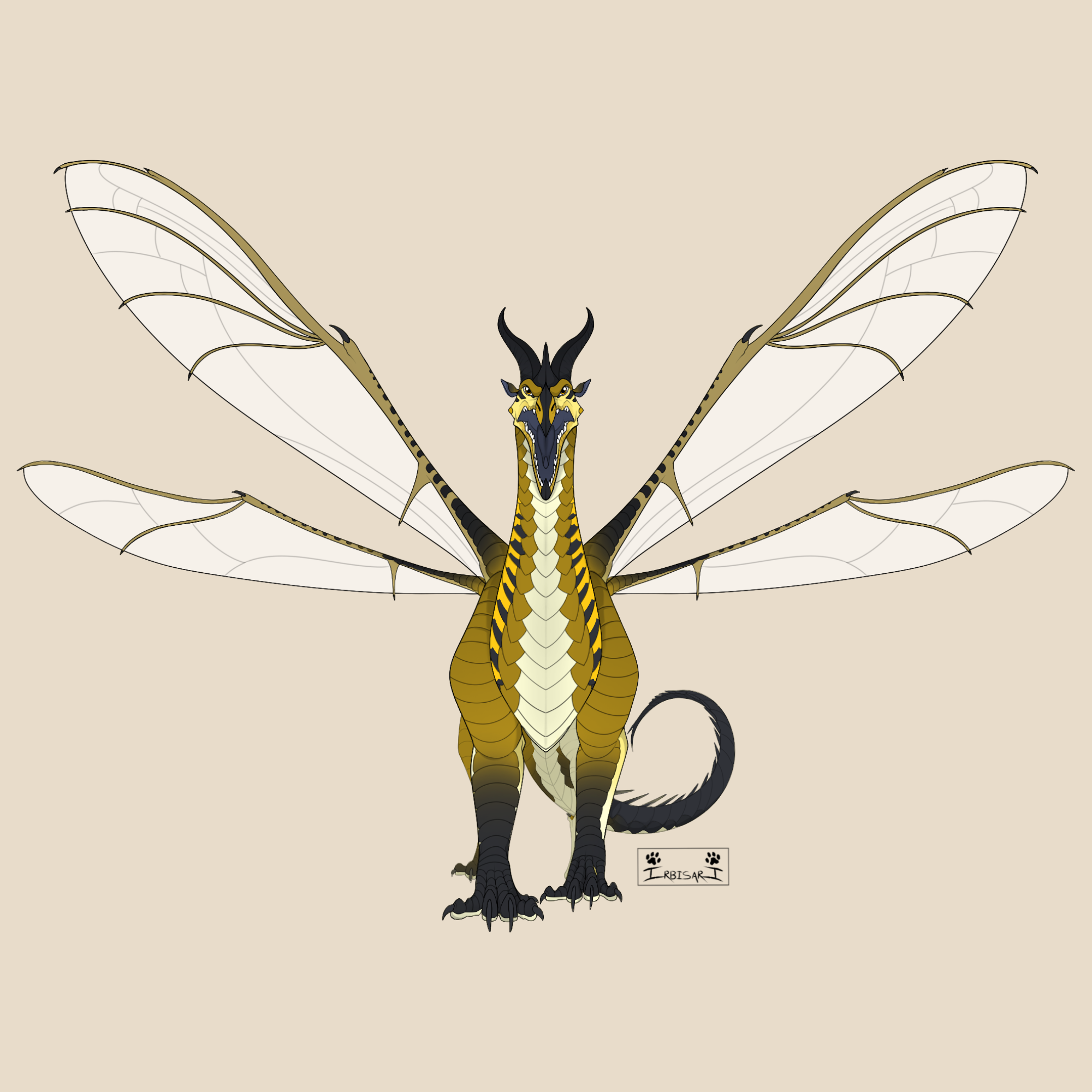 [F2U] Front Facing Hivewing by Irbisari on DeviantArt
