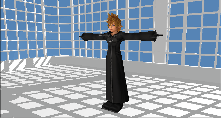 young Roxas for MMD