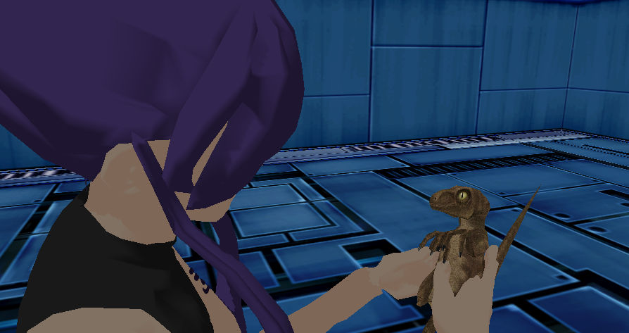 MMD Newcomer Velociraptor Hatchling + DL by Valforwing on DeviantArt