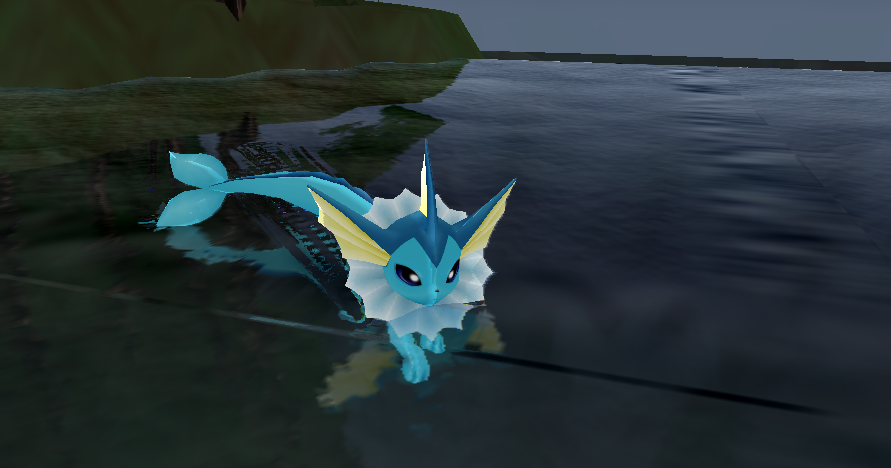 MMD Newcomer Vaporeon + DL