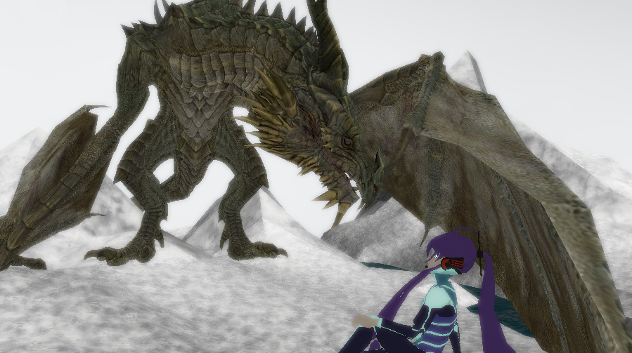 MMD Newcomer Grandmaster Paarthurnax + DL by Valforwing on DeviantArt