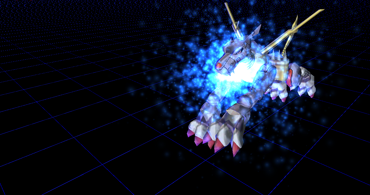 MMD Newcomer Metalgarurumon + DL