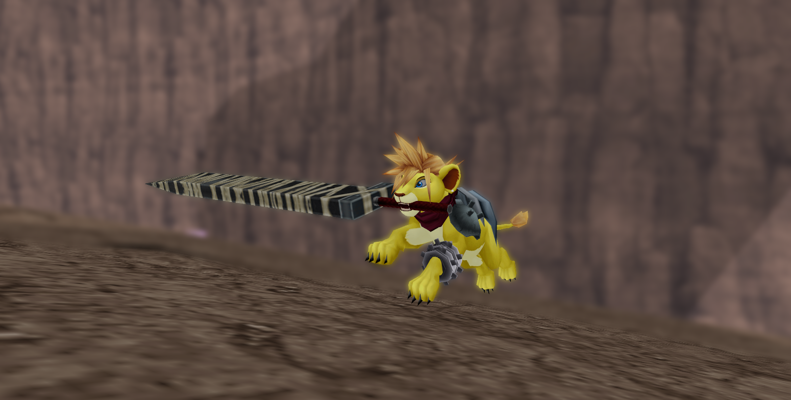 MMD Newcomer Lion Cub Cloud + DL by Valforwing on DeviantArt
