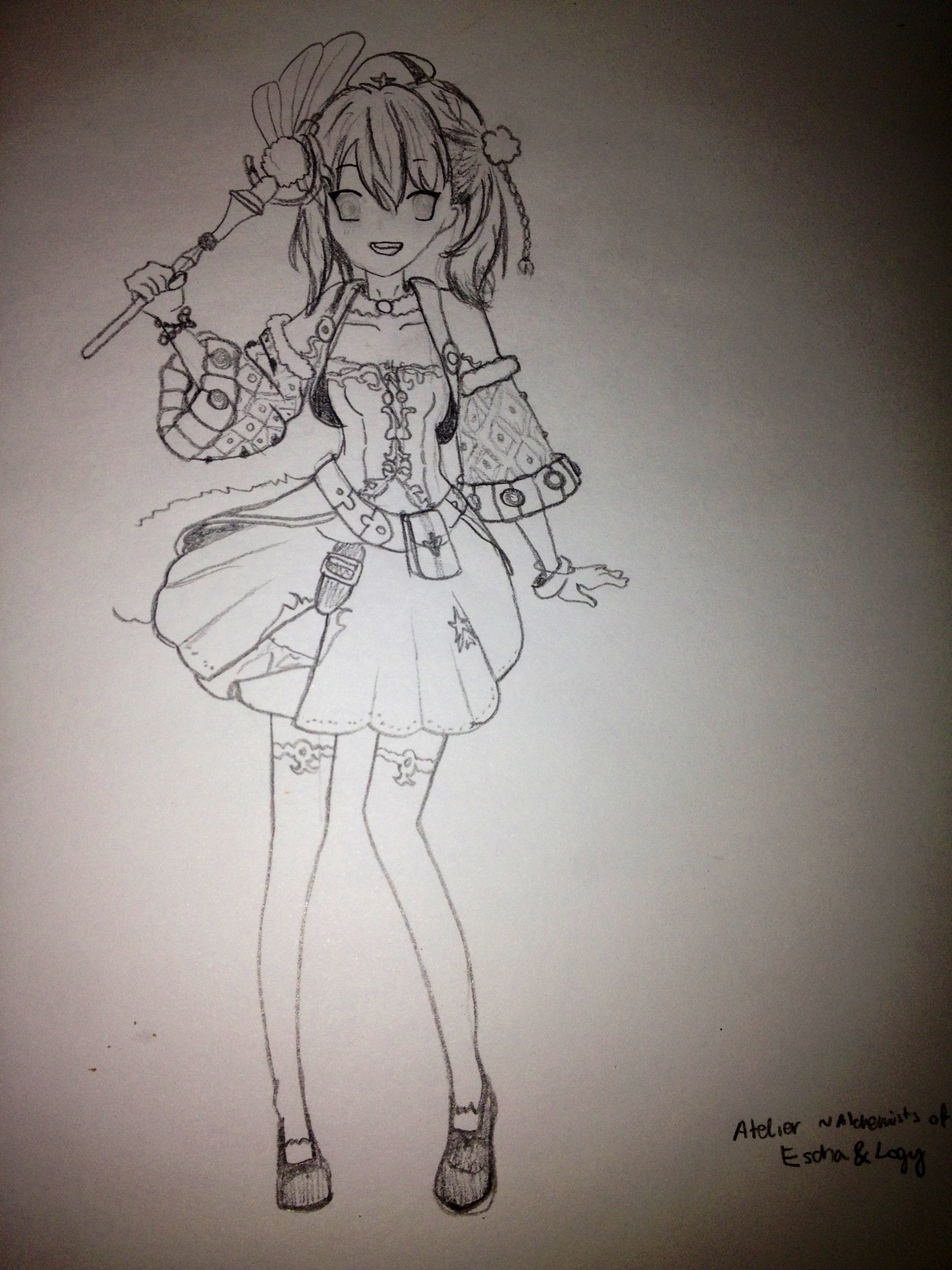 Escha sketch by Nyrey on DeviantArt