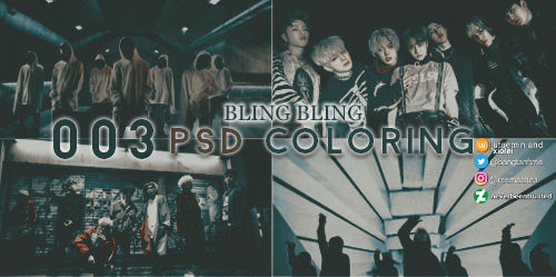 003 Bling Bling iKON PSD Coloring