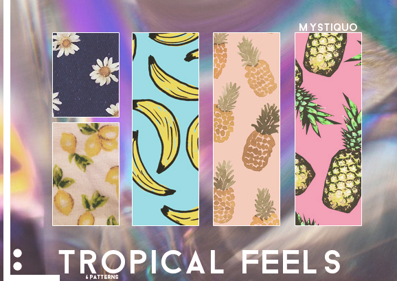 Tropical feels patterns.
