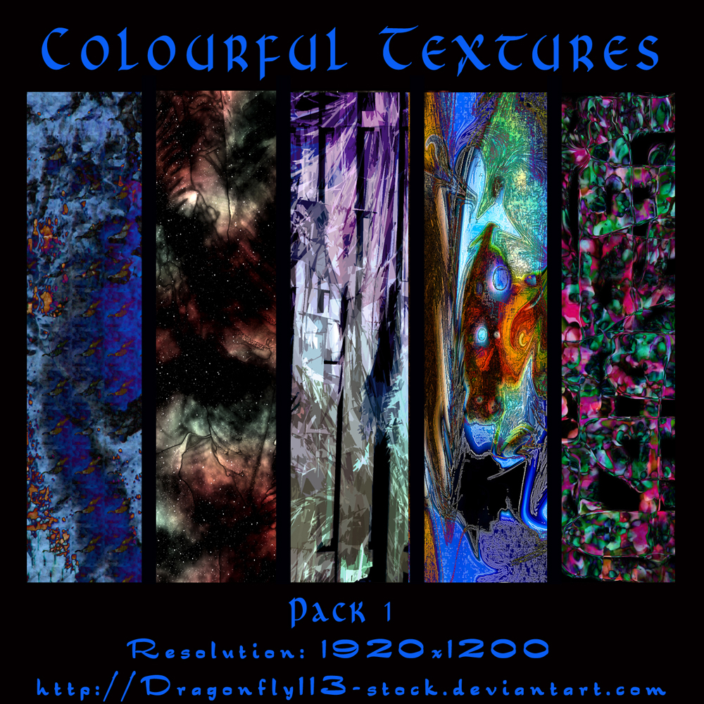 Colourful Textures Pack 1