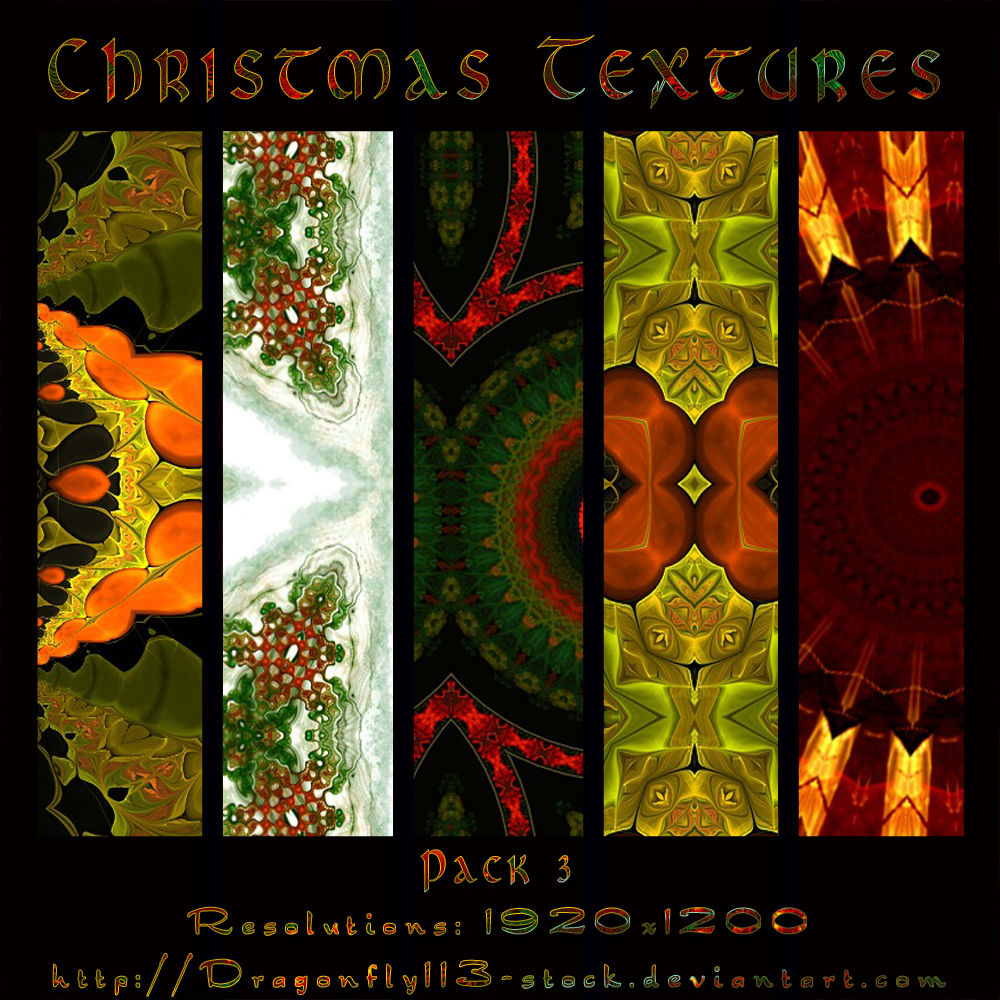 Christmas Textures Pack 3