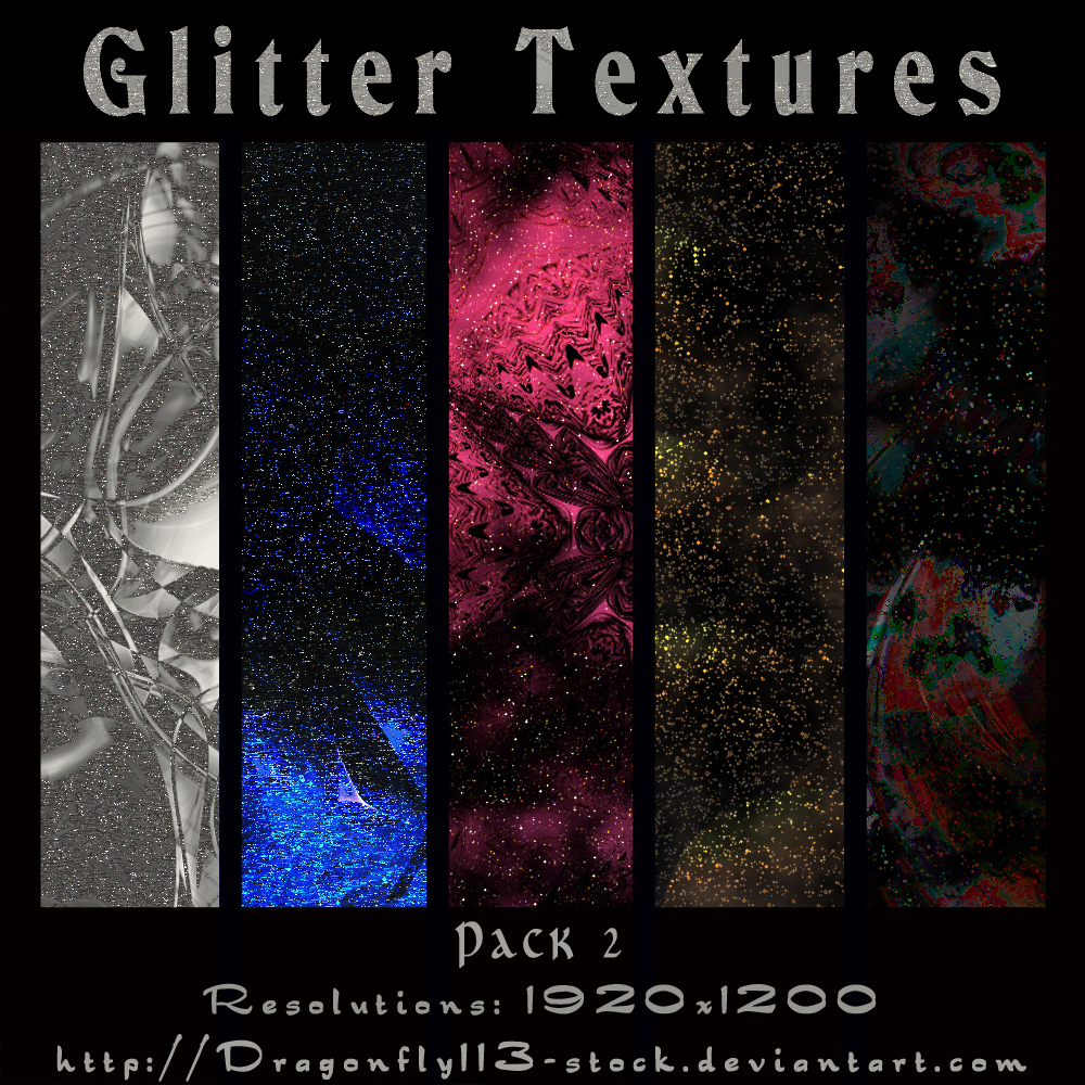 Glitter Textures Pack 2