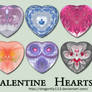 Valentine Hearts Pack 2