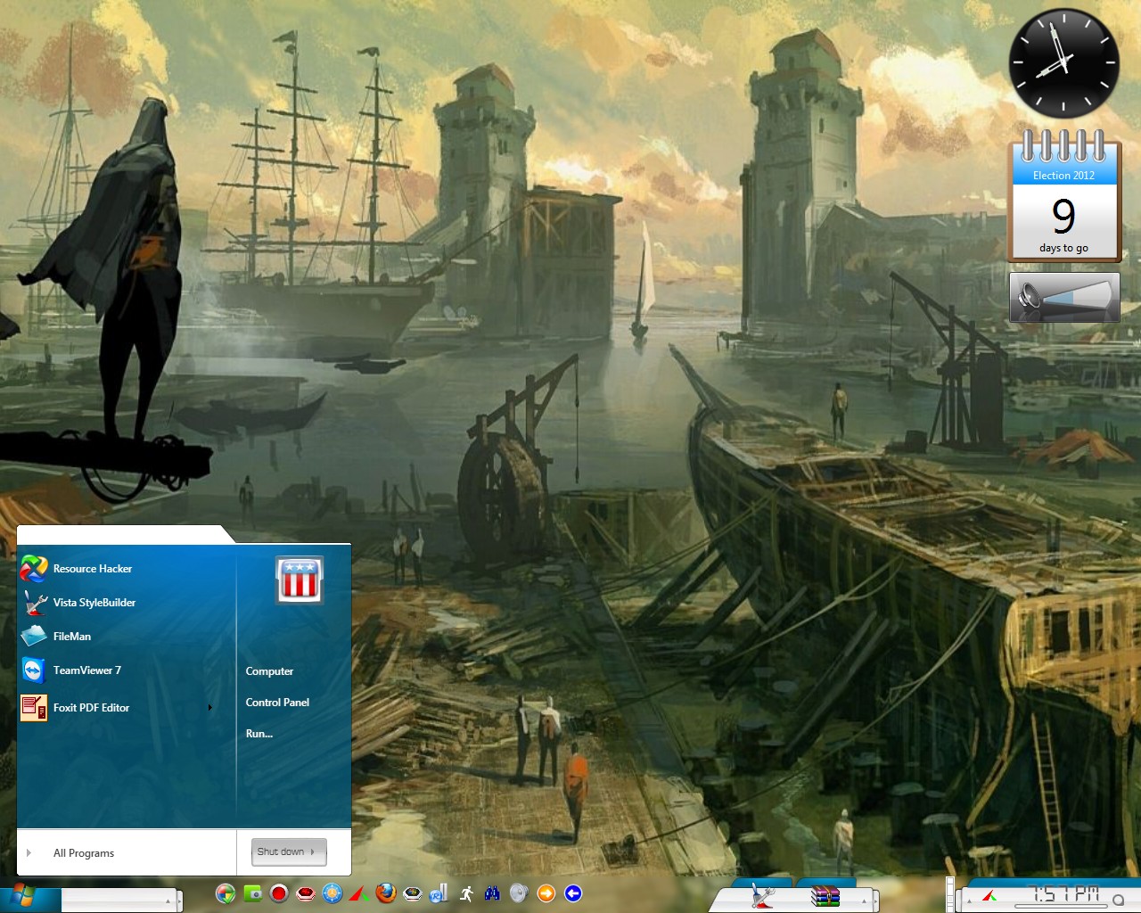 Win7 Assassins Creed Style By CU88 Updated