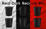 Real Dark Recycle Bin by AsenV