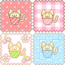 CupCake Cat Icons