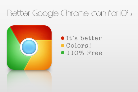 Better Chrome Icon for iOS