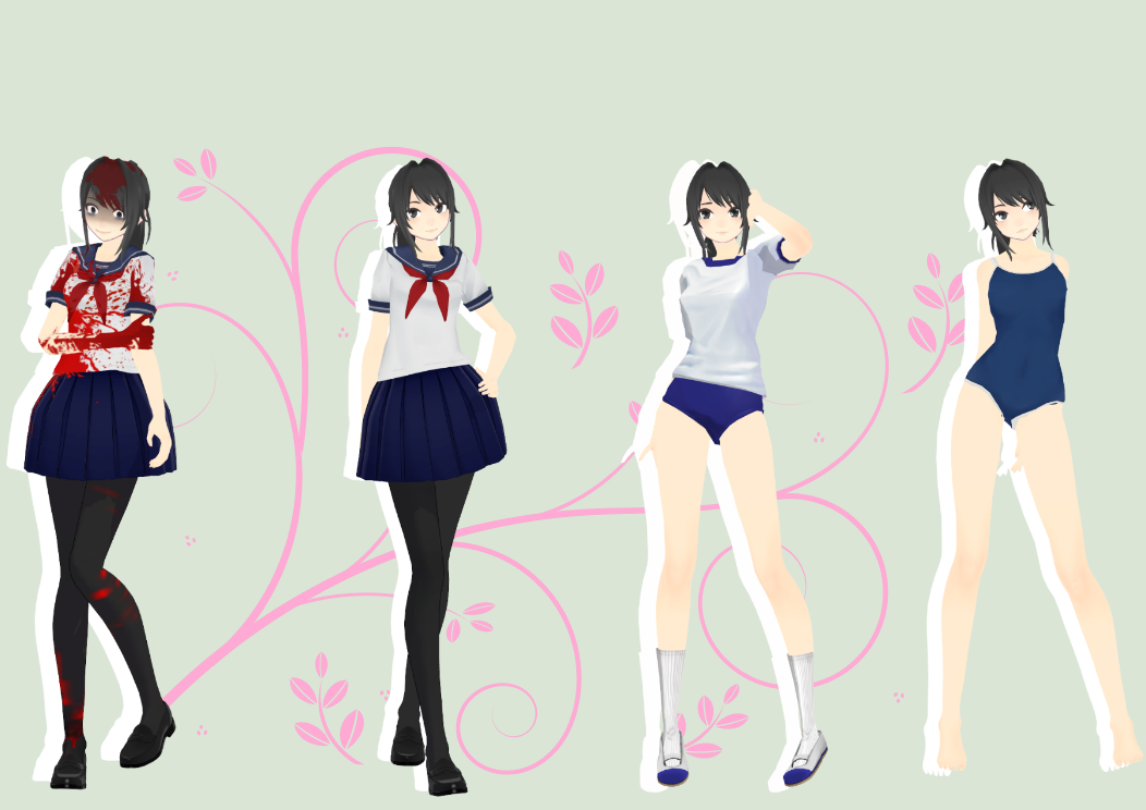 Mmd Yandere Simulator Yandere Chan Dl By Wysida On Deviantart