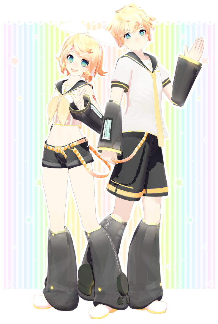 [ MMD ] TDA Rin and Len Kagamine Edit DL by Wysida on DeviantArt