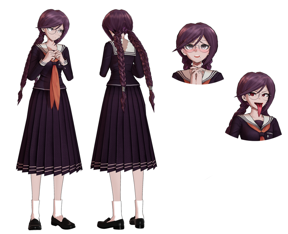[ MMD x Danganronpa ] Touko Fukawa DL by Wysida on DeviantArt