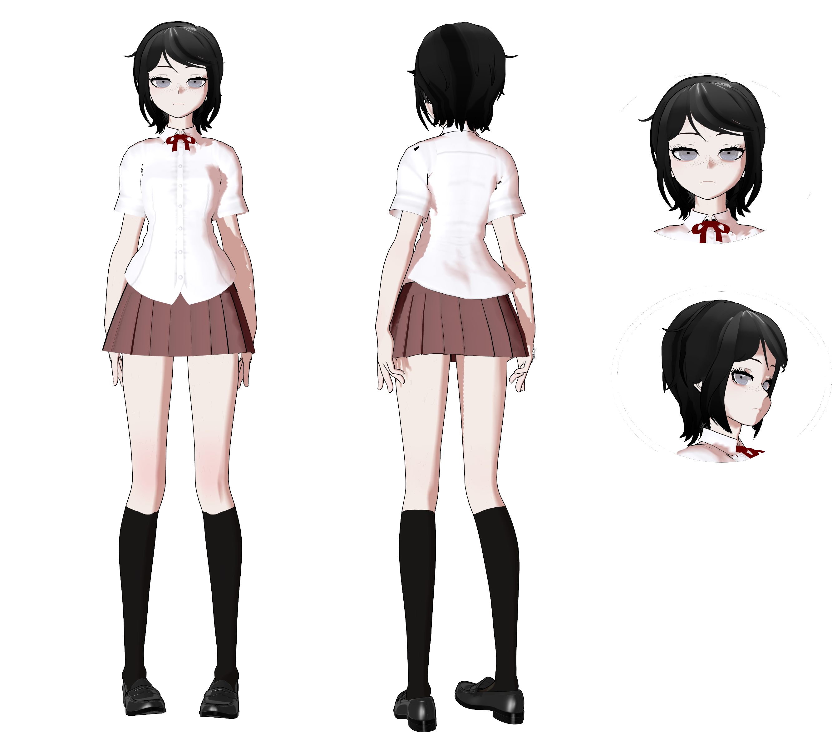 Mmd X Danganronpa Mukuro Ikusaba Dl By Wysida On Deviantart