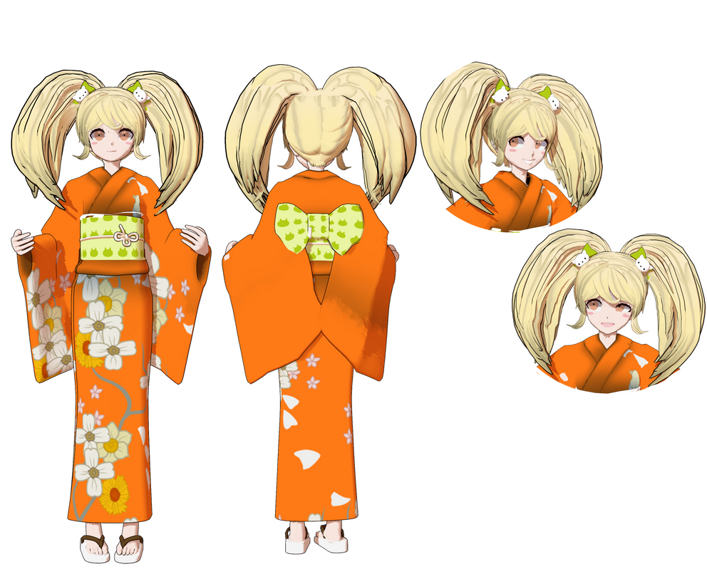 [ MMD X Danganronpa ] Hiyoko Saionji DL by Wysida on DeviantArt