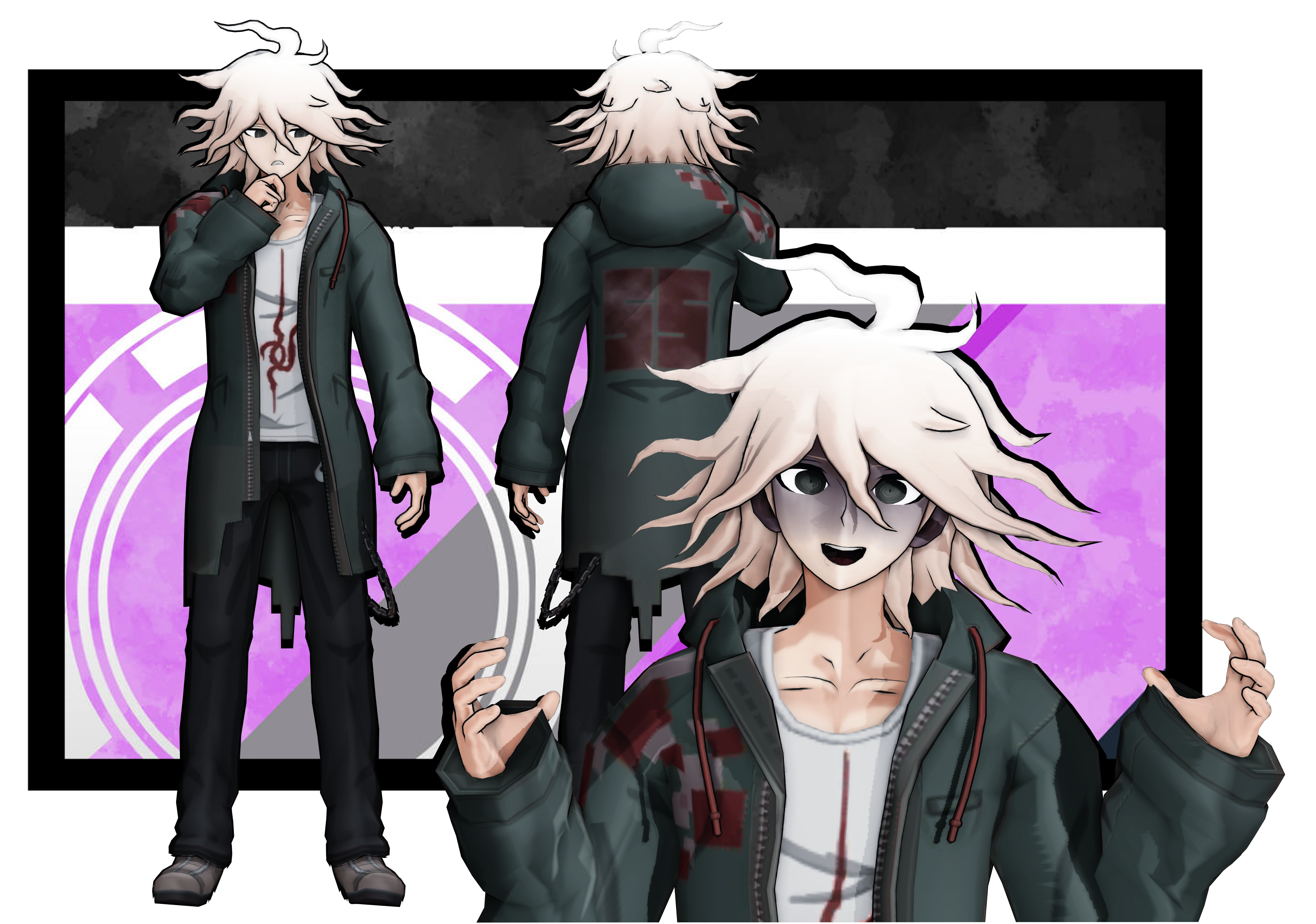 [ MMD x Danganronpa ] Nagito Komaeda DL by Wysida on DeviantArt