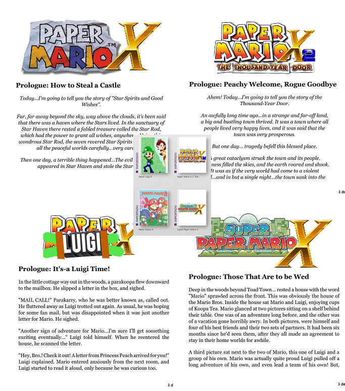 [EPUB PACK] Paper Mario X series by rcmero on DeviantArt
