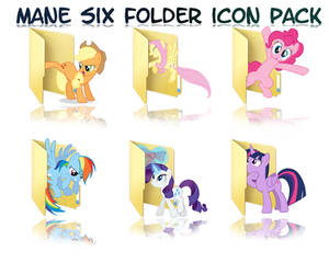 Mane Six folder icon Pack