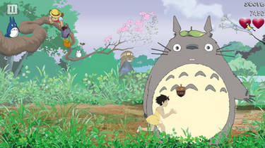 Totoro's snacks animation