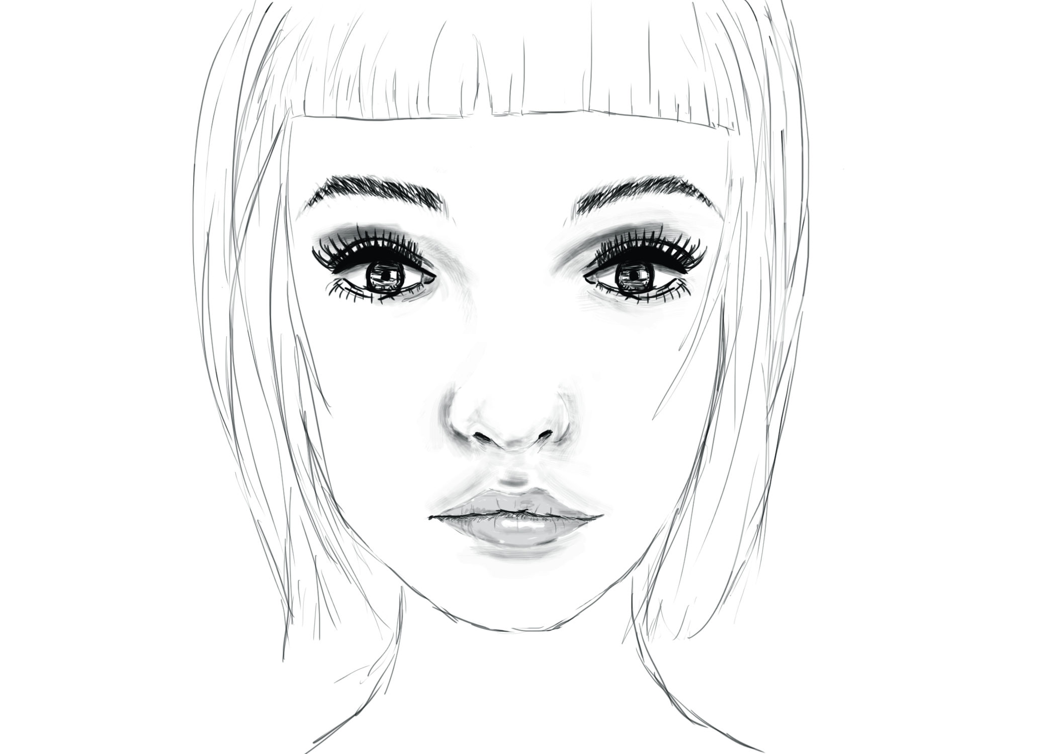 Facial feature study by DarkMusou on DeviantArt