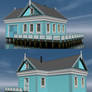 Beach House 3d Model