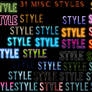 31 Misc Styles