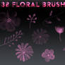 38 Floral Brushes