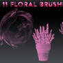 11 Floral Brushes