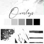13 Black and white Overlays Textures