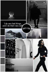 Black And White Moodboard