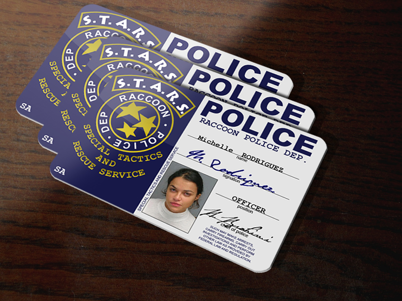 Police Id Card Template