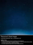 Starry Night Sky - Stock image